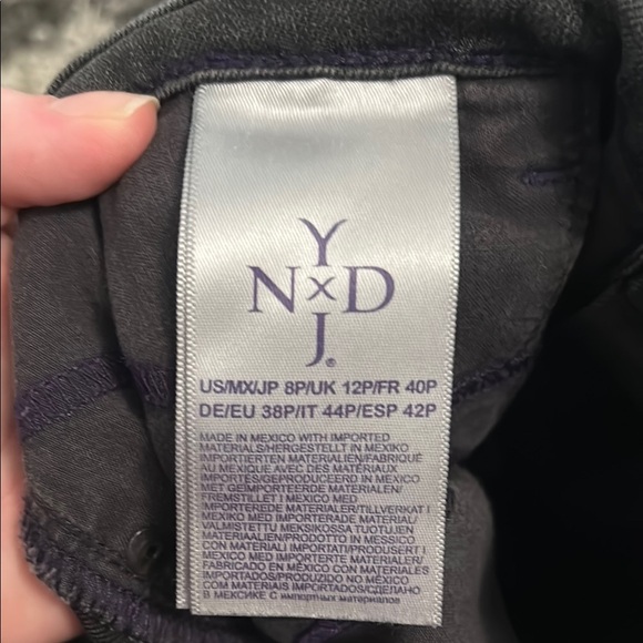 NYDJ Gray Straight Leg Jeans with Smooth Finish - Picture 7 of 8